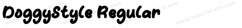 DoggyStyle Regular字体转换